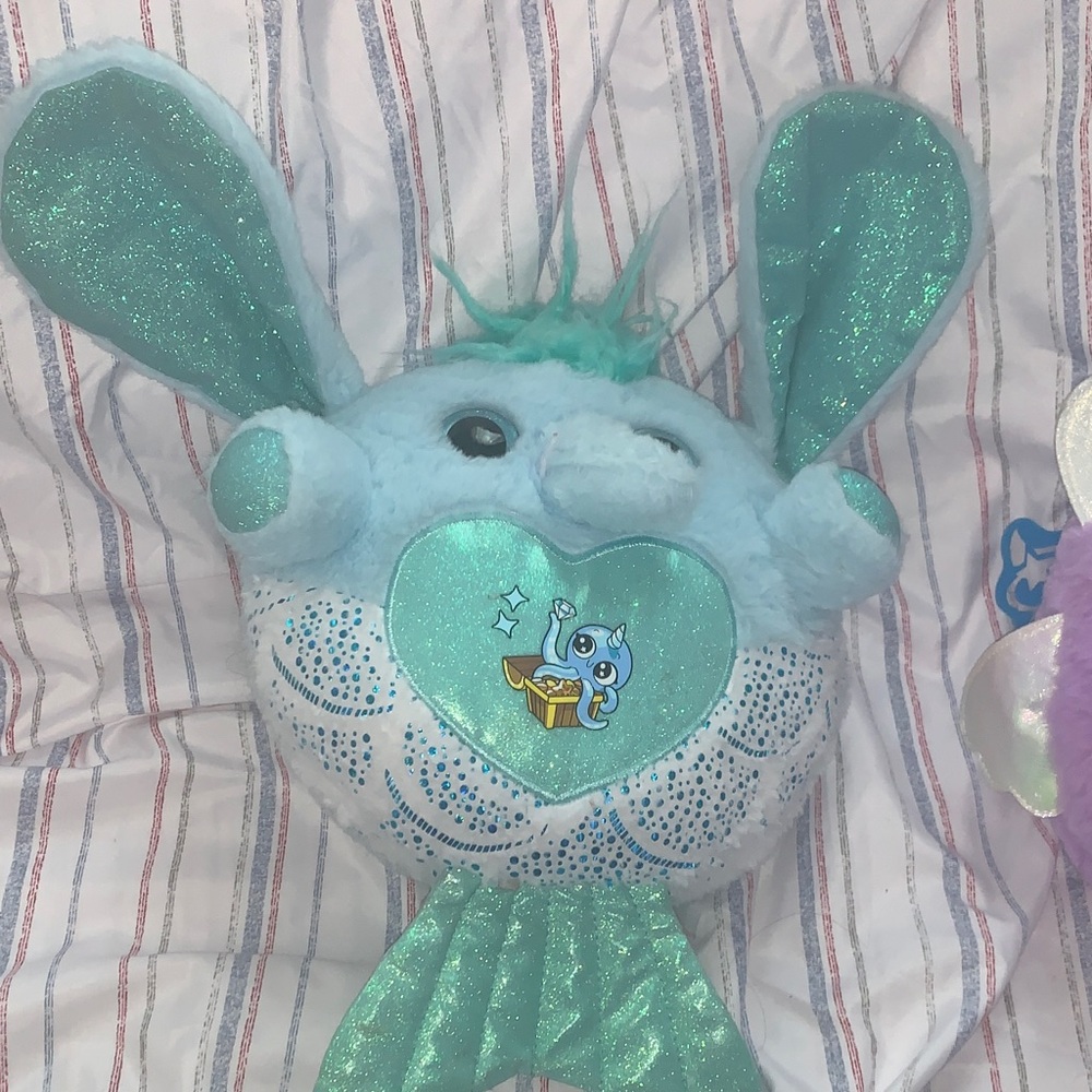 Blue and Purple Stuffed Animal Set - Picture 8 of 8